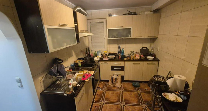 До — Уборка кухни №1